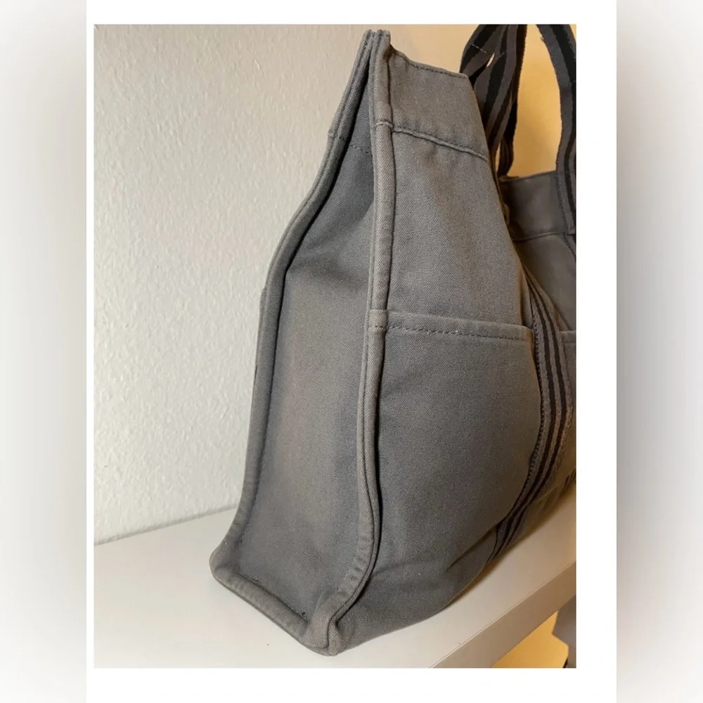 Hermes Gray Tote Bag